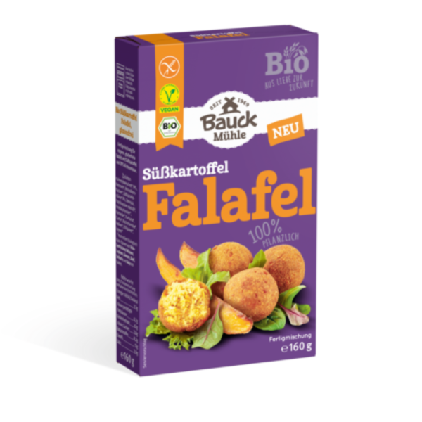 Falafel Süsskartoffel Bauck glutenfrei ★